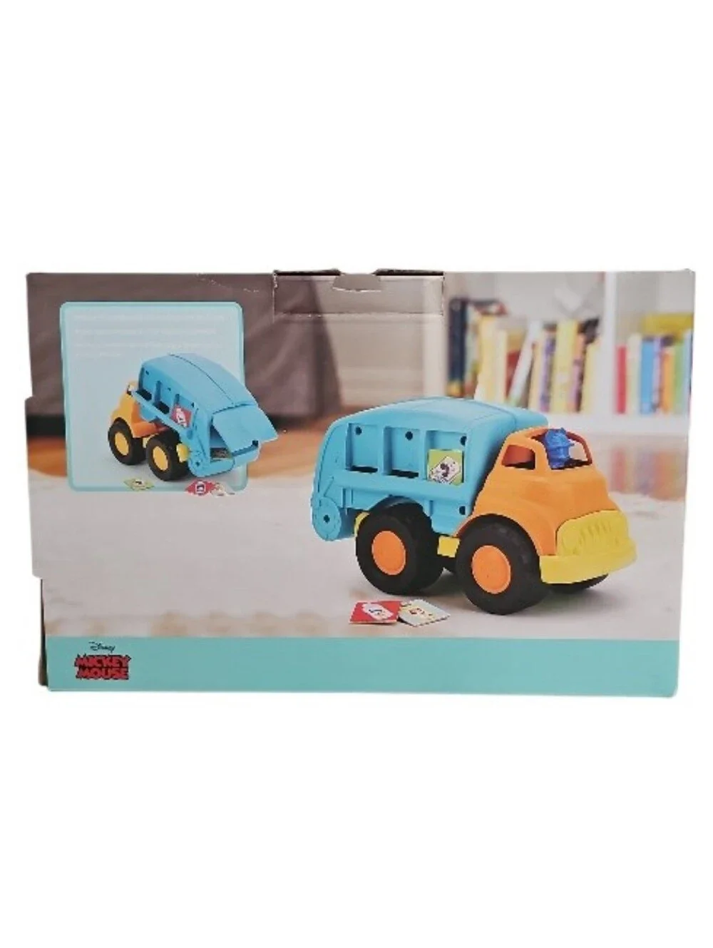 Disney Parks Mickey Mouse Recycling Truck Green Toys NIB Eco Toy Exclusive Kids